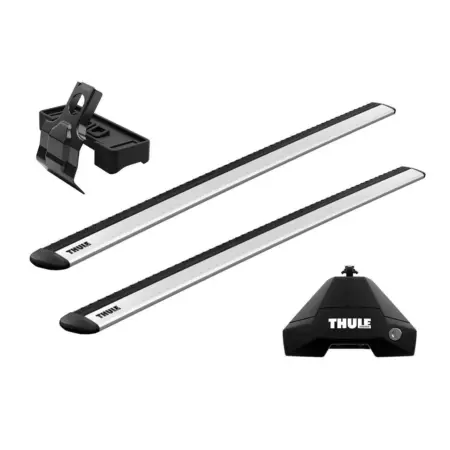 Bare transversale Thule Evo Clamp Wingbar Evo pentru FORD Focus 5 usi Hatchback MK IV model 2019 Sistem cu prindere pe plafon normal 1