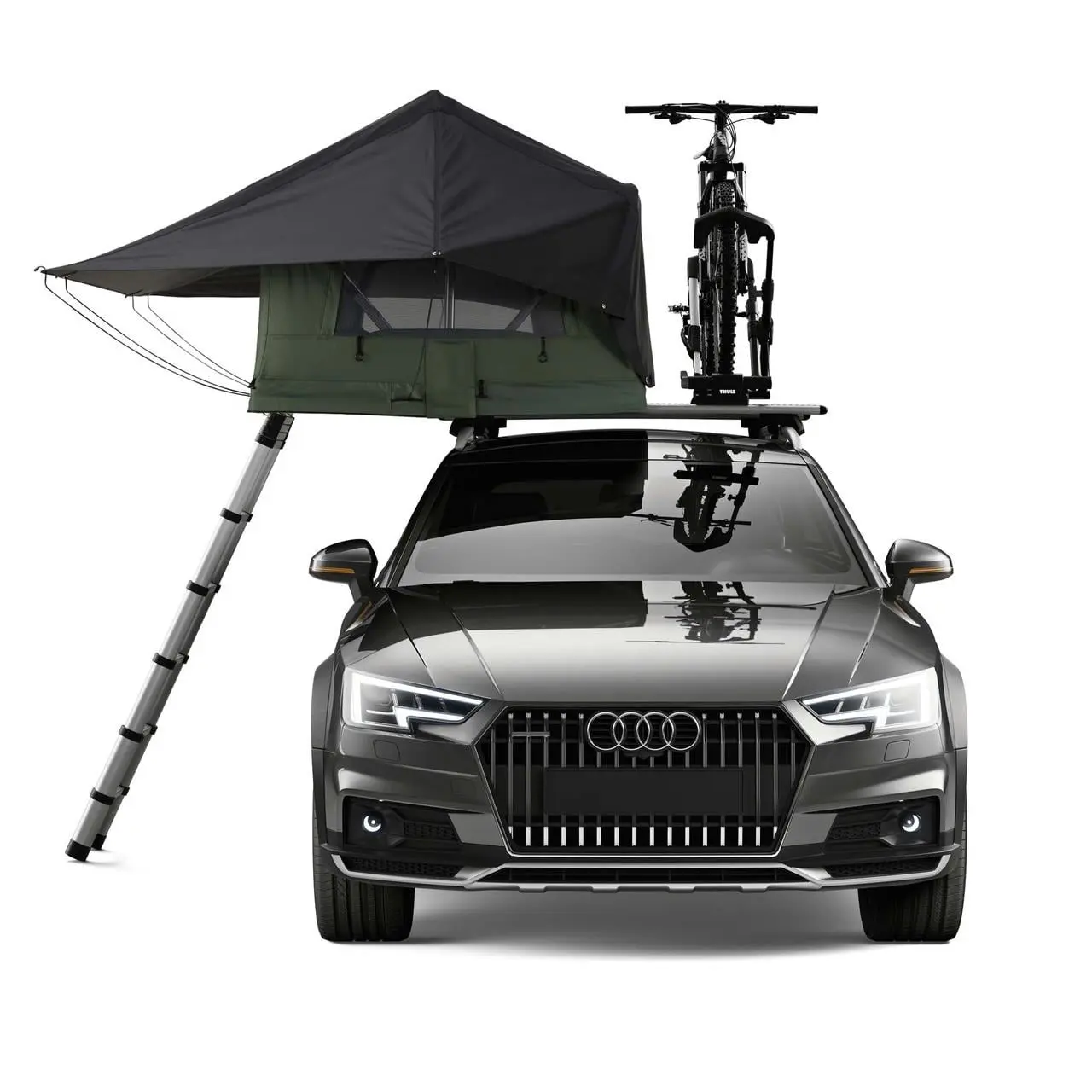 Cort auto cu prindere pe plafon Thule Tepui Foothill pentru 2 persoane 7