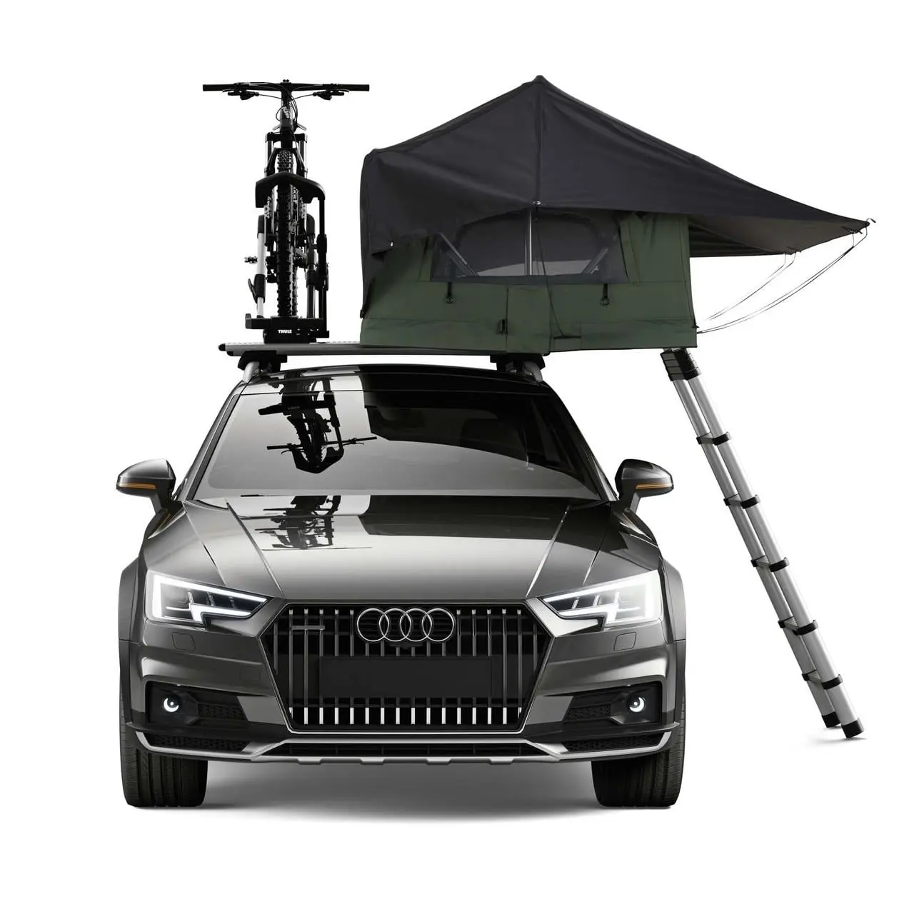 Cort auto cu prindere pe plafon Thule Tepui Foothill pentru 2 persoane 8