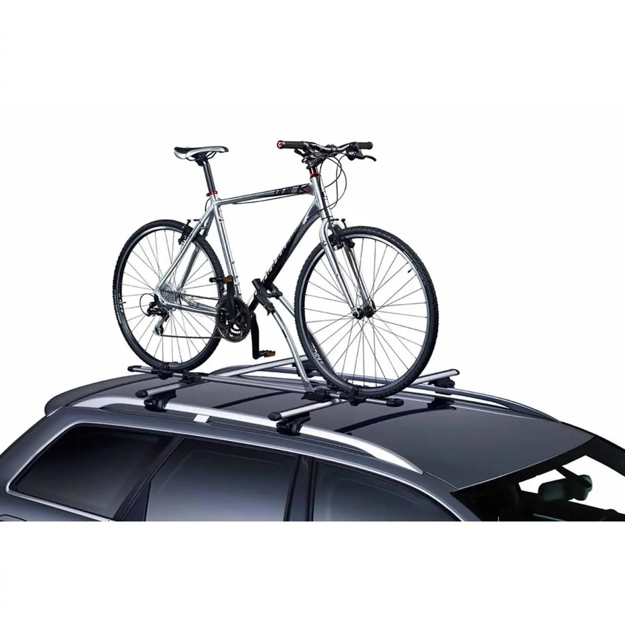Pachet 2 buc suporturi biciclete Thule FreeRide 532 cu prindere pe bare transversale 4