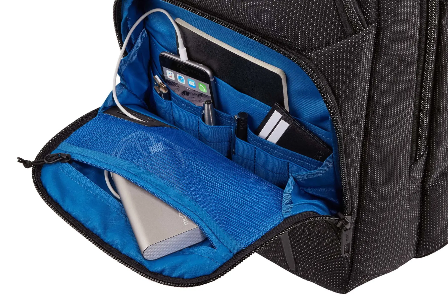 Rucsac urban cu compartiment laptop Thule Crossover 2 Backpack 30L black 10