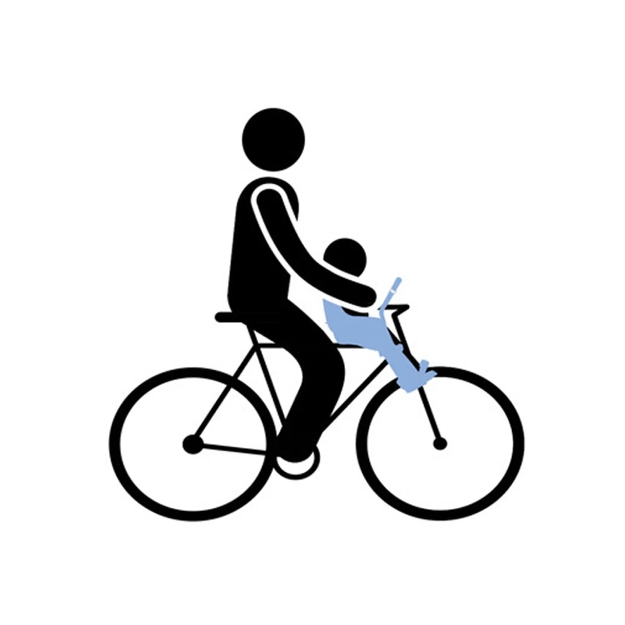 Scaun pentru copii cu montare pe bicicleta in fata Thule Yepp Mini Black 5