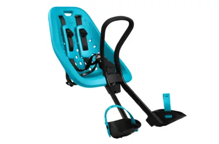 Scaun pentru copii cu montare pe bicicleta in fata Thule Yepp Mini Ocean 1