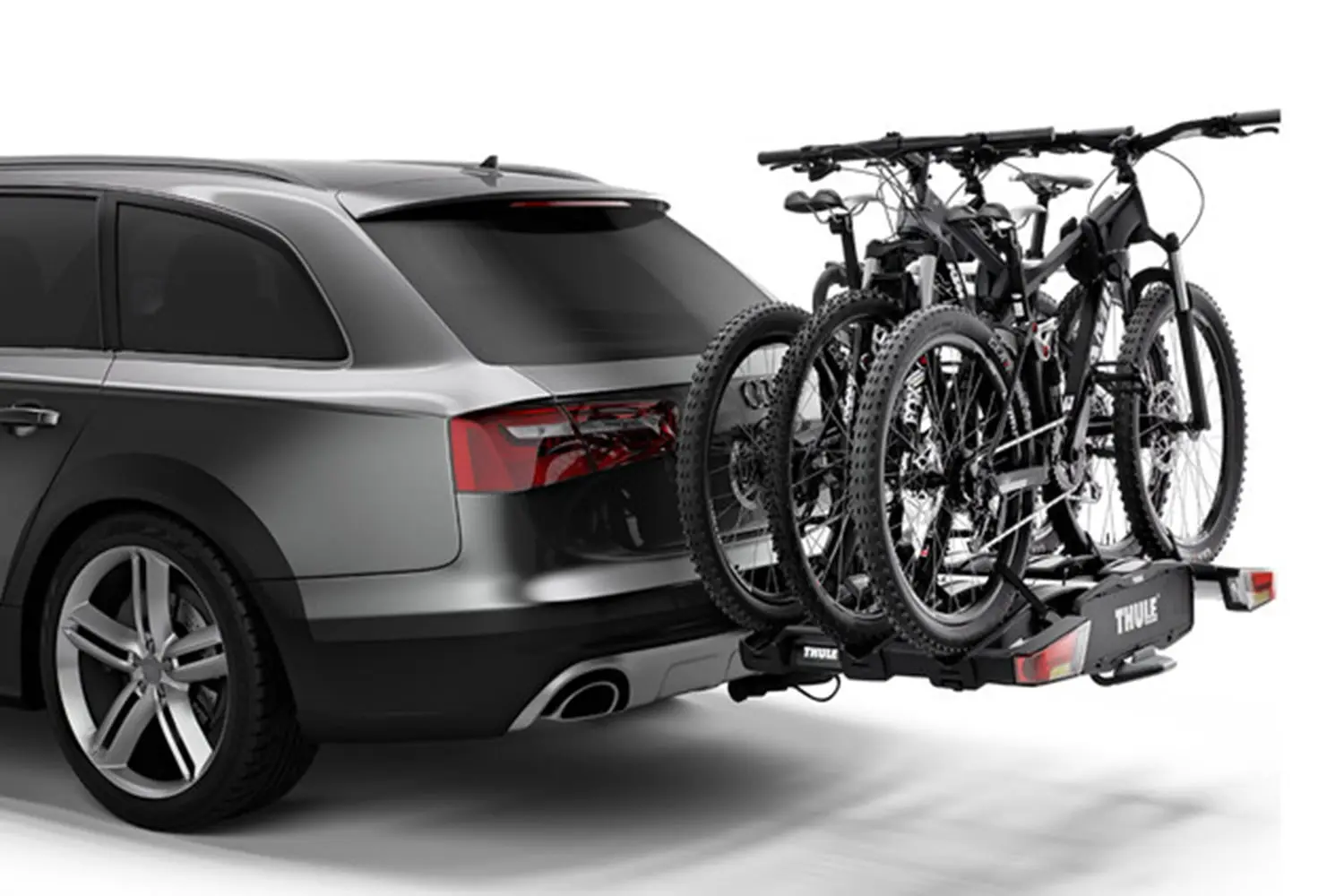Suport biciclete Thule EasyFold XT 3 cu prindere pe carligul de remorcare pentru 3 biciclete 2