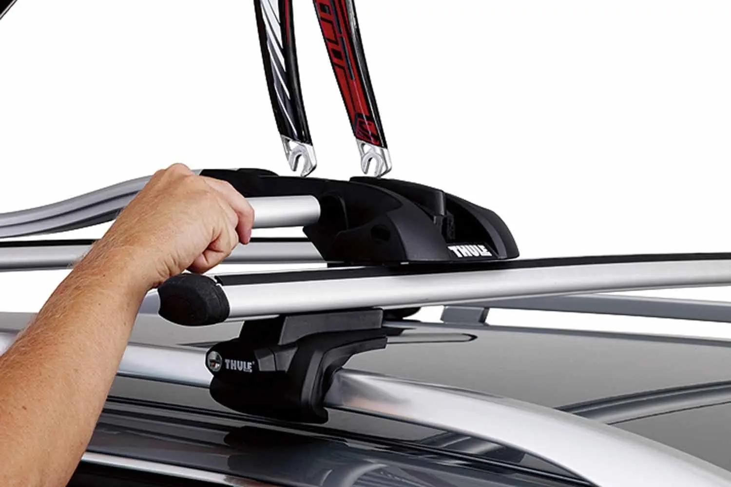 Suport biciclete Thule OutRide 561 cu prindere pe bare transversale 7