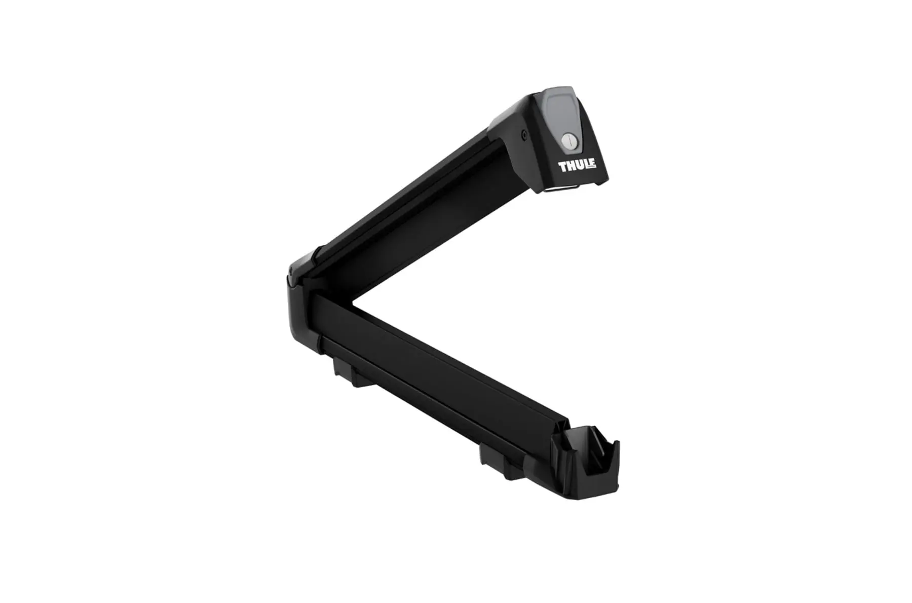 Suport schiuri Thule SnowPack Negru 7324 cu prindere pe bare transversale 4