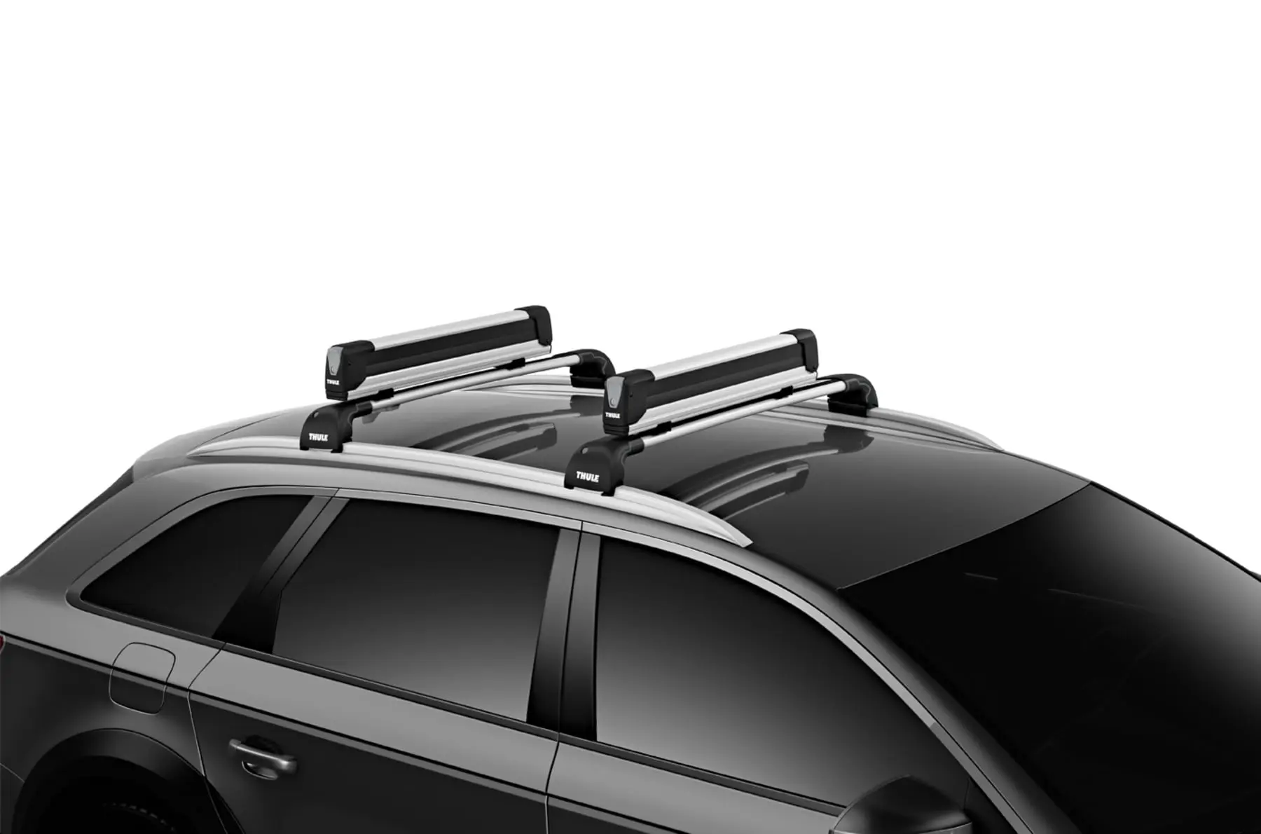 Suport schiuri Thule SnowPack Xtender 7325 cu prindere pe bare transversale din aluminiu 3